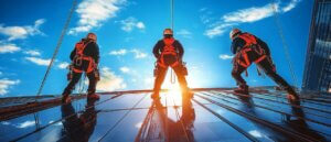 Construction Safety using rope access techniques